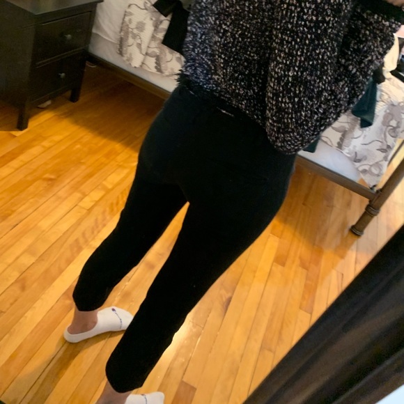 Club Monaco textured black pants - Picture 2 of 10